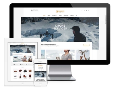 广州无人机外贸网站建设